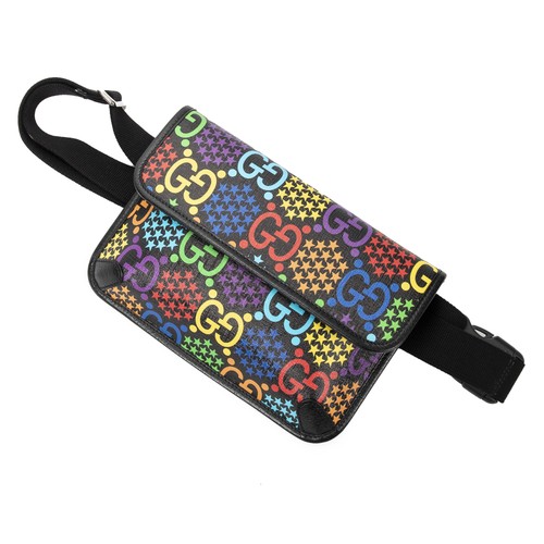 Gucci psychedelic waist bag - gg,