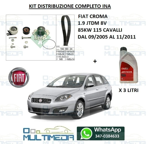Kit distribuzione pompa - kit, +