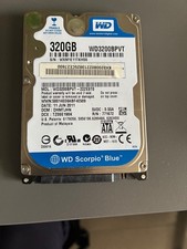 HD Western Digital Scorpio Blue 5400 RPM, 2,5" 320GB WD3200BPVT