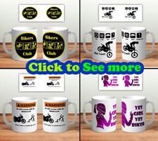 Tazza da motociclista, tazza da pilota, tazza da motociclista, tazza da moto, moto, Bikers Club