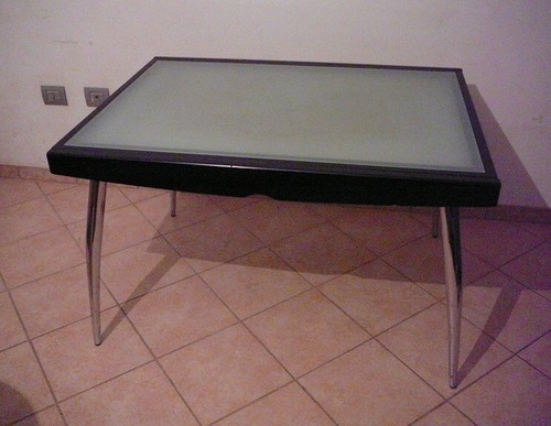 Tavolo calligaris nero vetro - tavolo, nero/vetro