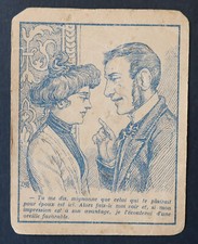 Chromo vecchia carta ENIGME