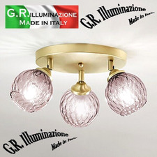 PLAFONIERA MODERNA IN VETRO
