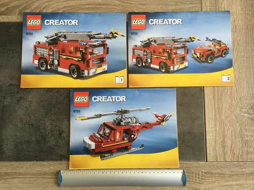 Lego 6752 creator model - model, fire