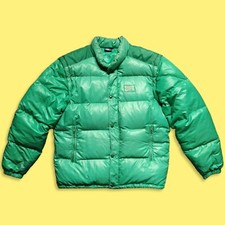 Nike puffer goose jacket Size L Vintage 80s ultra rare made in Italy Oregon Lbl