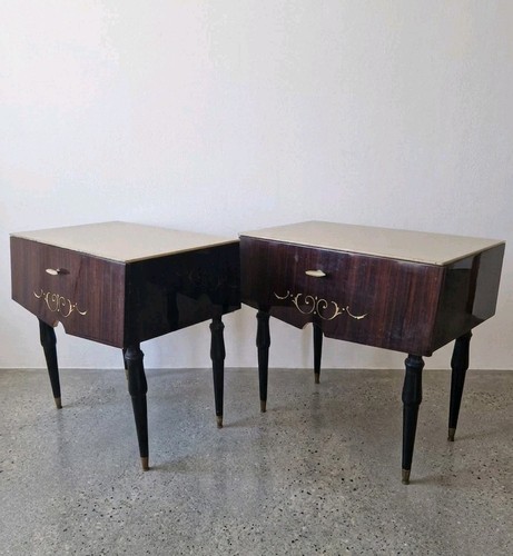 Comodini mid century con - mid-century,