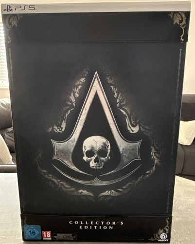 Assassin creed black - black, flag