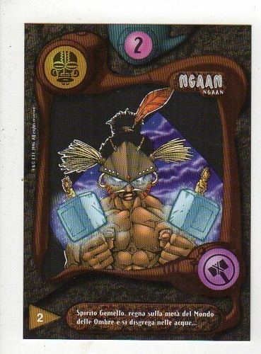 Figurina cards deus numero - figurina, 2