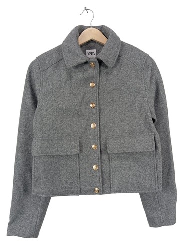 Zara cappotto corto donna - zara,