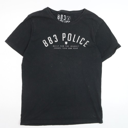 883 police shirt uomo nera - uomo,