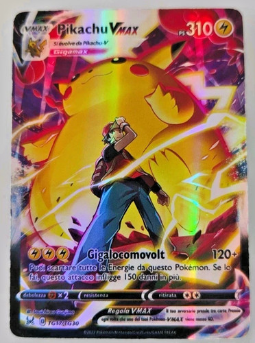 Pikachu vmax tg17 tg30 - pikachu,