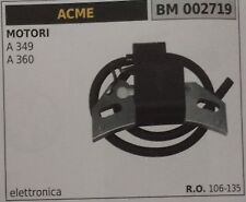 BOBINA ELETTRONICA MOTOCOLTIVATORE MOTORE ACME A349 A360 A 349 A 360 1061035