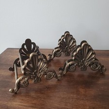 Caddie buffet vintage metallo bronzato per posate porta posate coltello forchetta cucchiaio