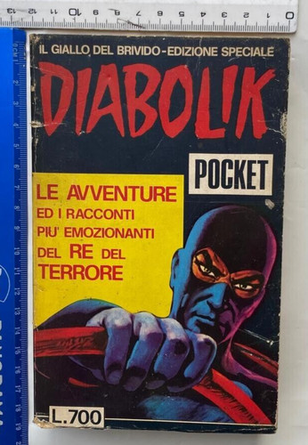 Diabolik pocket giallo del - il,