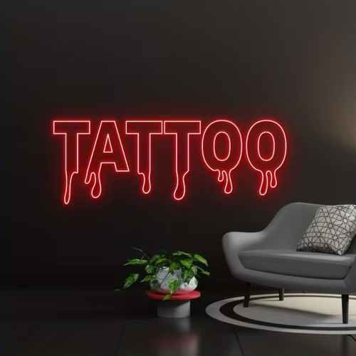 Tatuaggio flex insegna - tatuaggio,