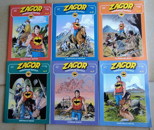 Lotto fumetti zagor darkwood - lotto,