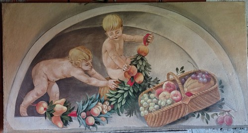 Strappo affresco soggetto - strappo, affresco.