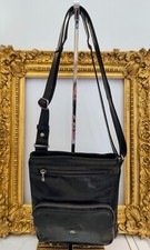 THE BRIDGE BORSELLO Unisex Pelle Nera Linea Story