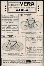 PUBBLICITA' 1913 BICICLETTA