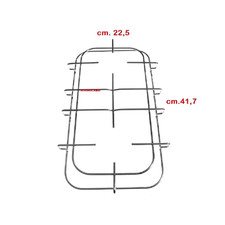 GRIGLIA CUCINA IN ACCIAIO