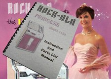 Rock Ola Model 1493 Princess Jukebox manuale istruzioni e ricambi 1962 (93 pagine)