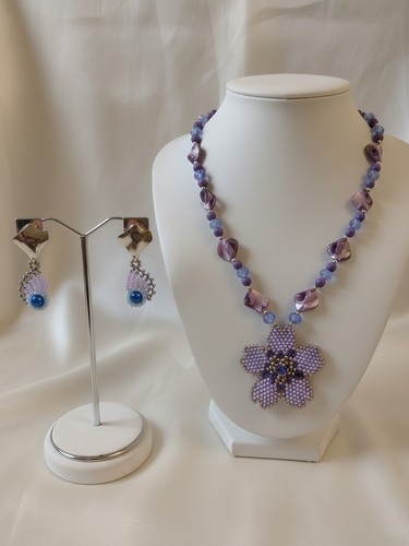 Set gioielli floreale collana - floreale,