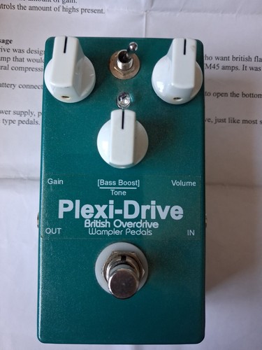 Wampler plexidrive indy - plexidrive,