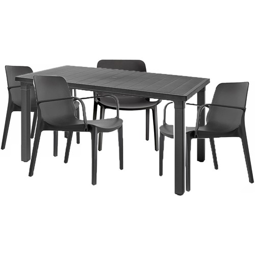 Set tavolo rettangolare ercole - set,