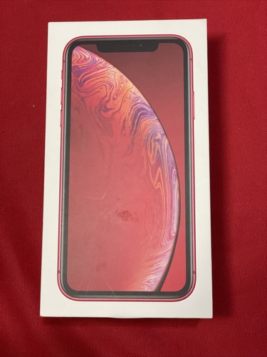 Iphone rosso scatola vuota - iphone,