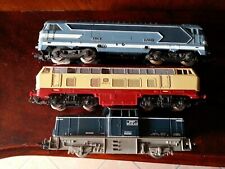 trenini elettrici LIMA con molti scambi anche automatici, con video; 