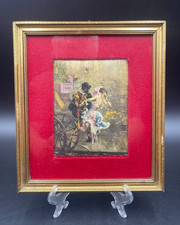 Quadro riproduzione sul seta Giovanni Boldini MASCHERA