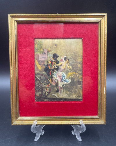 Quadro riproduzione sul seta