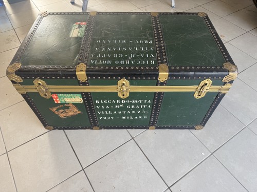 Baule cassa viaggio antico - da,