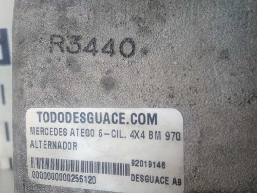 1400693un alternador - 1400693un,