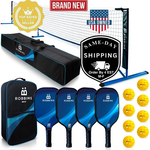 Robbims pickleball set con - set,