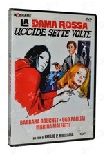 La Dama Rossa uccide sette volte DVD 1972 Emilio Miraglia Barbara Bouchet Raro