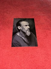 Photo Cartonnée Dédicacée