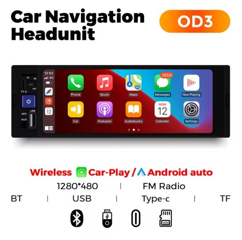 Autoradio din mp5 - 1, 6.86"