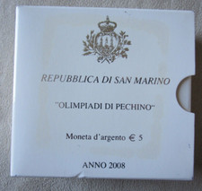 5 EURO SAN MARINO 2008 -
