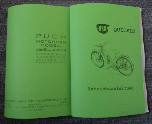 Manuale istruzioni nsu - istruzioni,