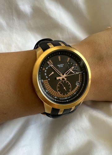 Orologio swatch gold face - orologio,