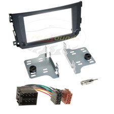 Adattatore 2-DIN per Smart Fortwo 2011  Nero