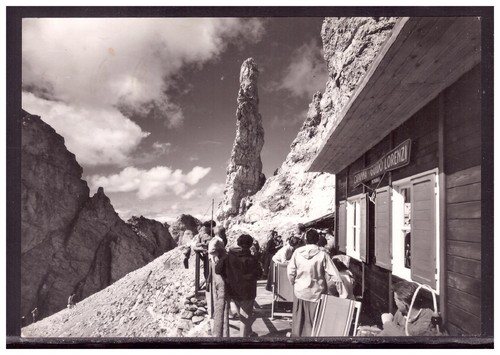Cartolina cortina capanna - cortina,