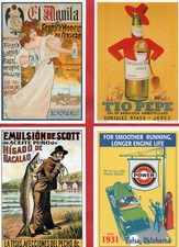 SPAIN ADVERTISEMENTS -LOT SET