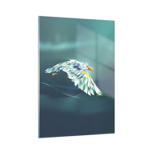 Quadro vetro 50x70cm aquila - su,