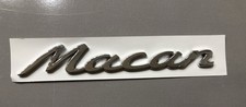 Scritta Porsche MACAN + S