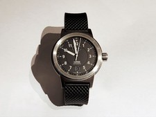 Orologio Uomo Automatico ORIS BC3 Big Crown Quadrante Nero Cinturino Gomma