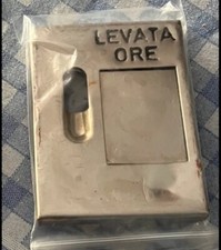  CASSETTA POSTALE  ROSSA POSTE ITALIANE BUCA LETTERE PIASTRINA 