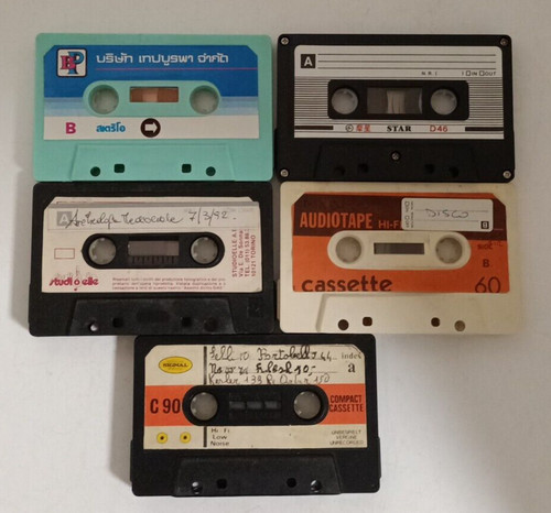 Lotto cassette mix - mix, marche