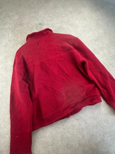 Caban woolrich rouge pour - caban,